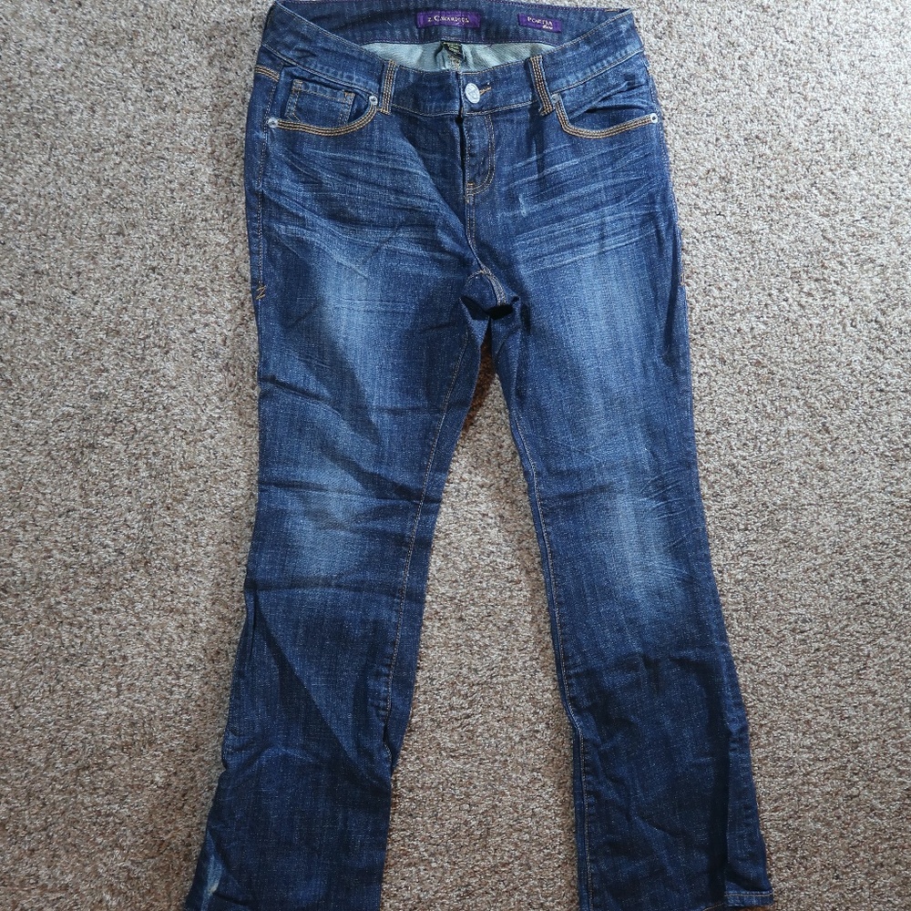 Z. Cavaricci Women's Flare Jeans, Size 14